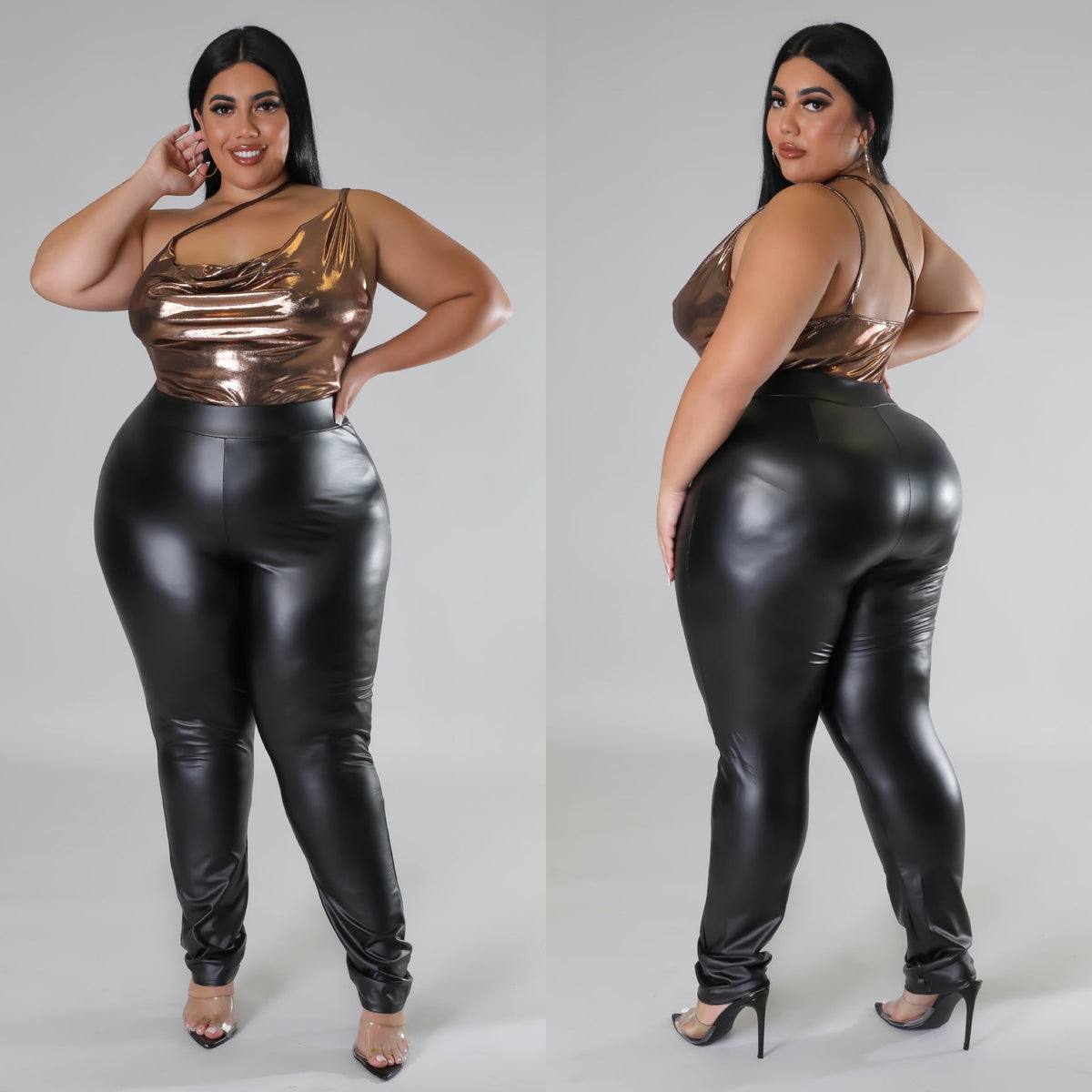 Snatched Leather Leggings – ahlie